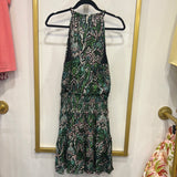 Green Patterned Dress