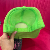 Neon Green TX Trucker Hat
