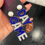 GAMEDAY BEADED EARRING
