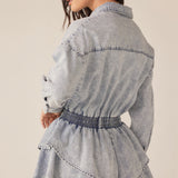 DENIM ROMPER
