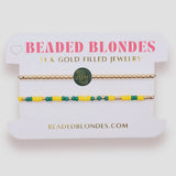 College Bracelet Stack