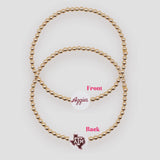 College Bracelet Stack