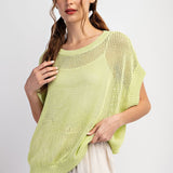 Short Sleeve Knit Top