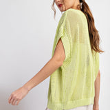 Short Sleeve Knit Top