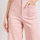 Soft Wash Wide Leg Pant