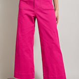 Soft Wash Wide Leg Pant