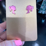 Acrylic Barbie Stud
