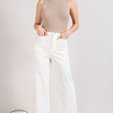 Soft Wash Wide Leg Pant