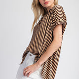 Stripped Coco Button Down