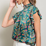 HUNTER PAISLEY TOP