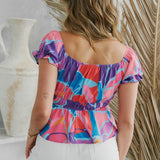 PUFF PEPLUM