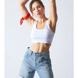 EGGSHELL CROP TANK
