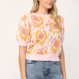 PUFF SLEEVE PINK