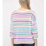 STRIPE KNIT TOP