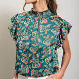 HUNTER PAISLEY TOP