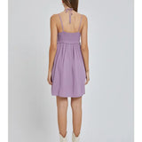 Tie Front Mini Dress