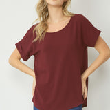 BURGUNDY BASIC
