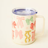 14 oz Insulated Mug-Bow Affair