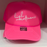 HIGH MAINTENANCE