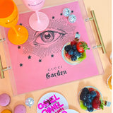 LARGE DESIGNER INSPIRED ACRYLIC TRAY