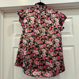 FLORAL PRINT MOCK TOP