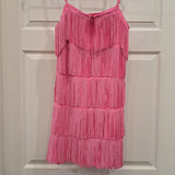 Pink Fringe Dress