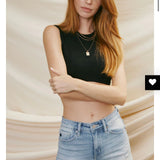 MED WASH HIGH RISE SHORTS