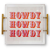 LARGE DESIGNER INSPIRED ACRYLIC TRAY