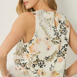 NATURAL FEATHERS TOP