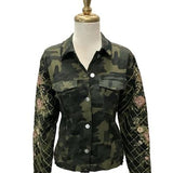 Camo Embroidered Jacket