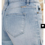 MED WASH HIGH RISE SHORTS
