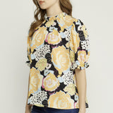 Multi-Color Floral Top