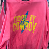 COOL IT COWBOY CREWNECK