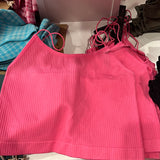 RIB BUNGEE CROP