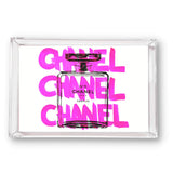 SMALL DESIGNER INSPIRED ACRYLIC TRAY
