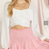 Tiered Ruffle Skirt/Skort