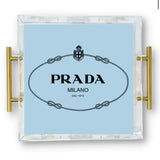 LARGE DESIGNER INSPIRED ACRYLIC TRAY