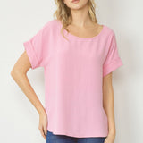 Baby Pink Top