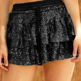 SEQUIN MINI SKIRT