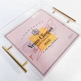 LARGE DESIGNER INSPIRED ACRYLIC TRAY