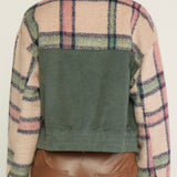 CORDUROY PLAID JACKET