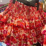 Floral 3 tier skirt