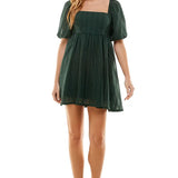 Green Babydoll Dress