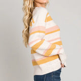 COZY MIDSTRIPE SWEATER