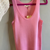 Pink Fitted Tank