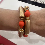 GOLD DOT BANGLE