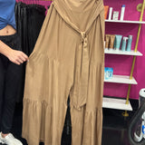 COCO TIERED WIDE LEG PANTS