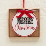 LEOPARD MERRY ORNAMENT