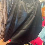 SOLID SATIN SKIRT
