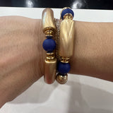 GOLD DOT BANGLE